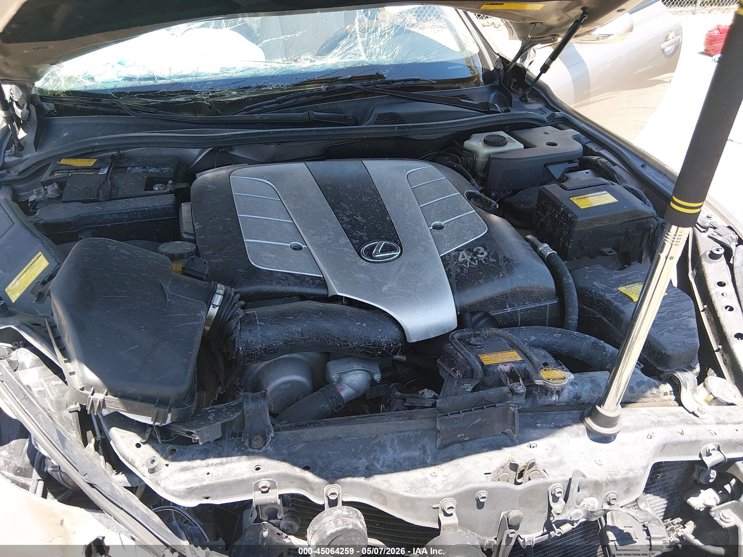 2005 Lexus Sc 430   Beige vin: JTHFN48YX50069748