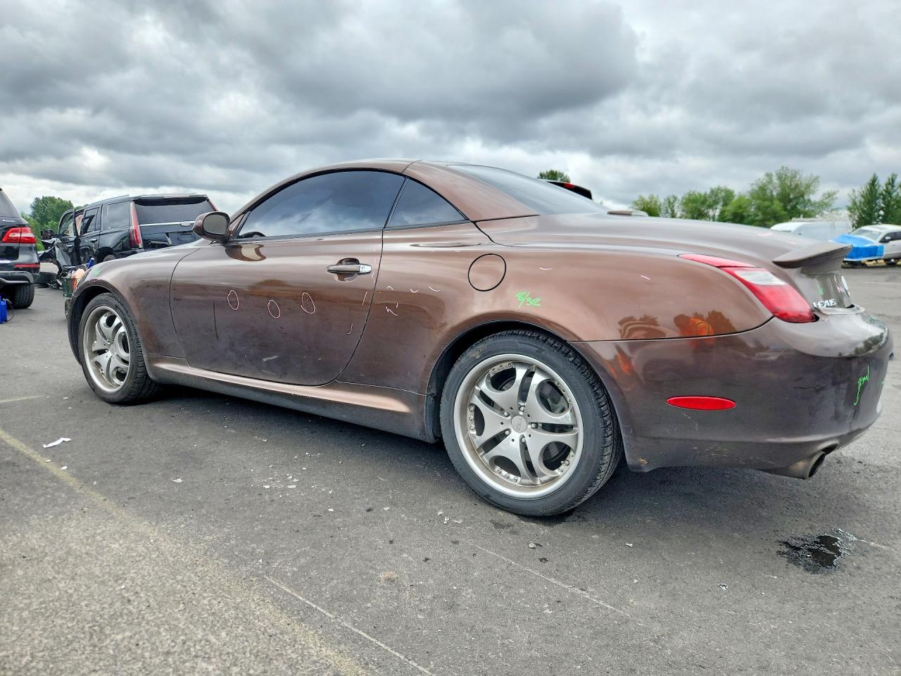 2006 Lexus Sc 430 Brown vin: JTHFN48YX69002354