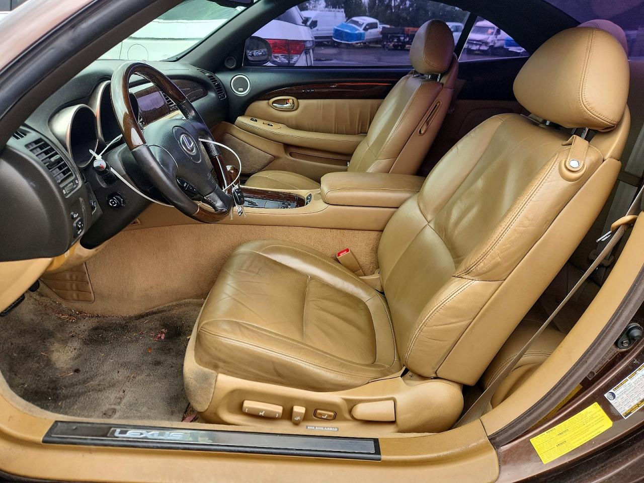 2006 Lexus Sc 430 Brown vin: JTHFN48YX69002354