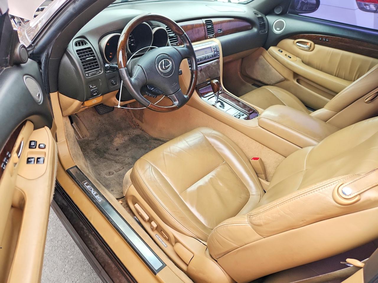 2006 Lexus Sc 430 Brown vin: JTHFN48YX69002354