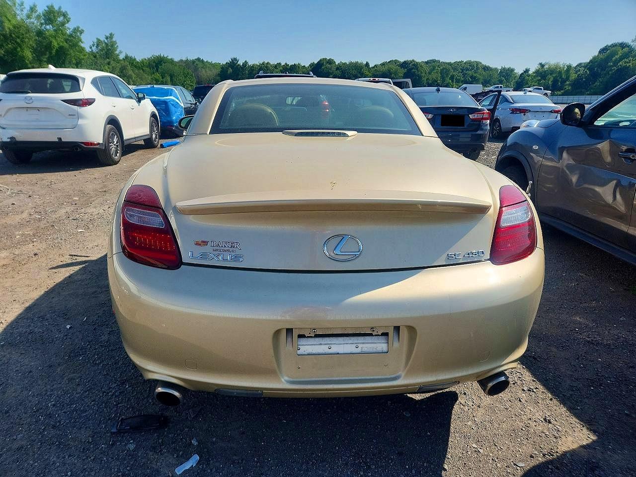 2006 Lexus Sc 430 Beige vin: JTHFN48YX69009546