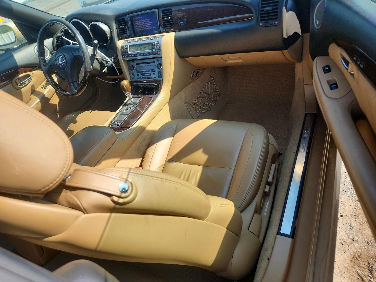 2006 Lexus Sc 430 Beige vin: JTHFN48YX69009546