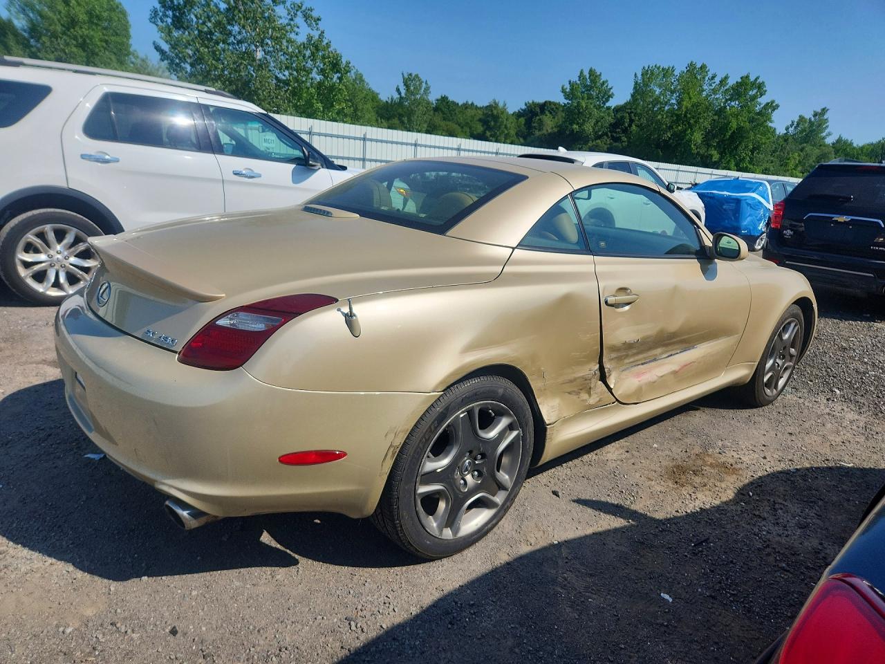 2006 Lexus Sc 430 Beige vin: JTHFN48YX69009546