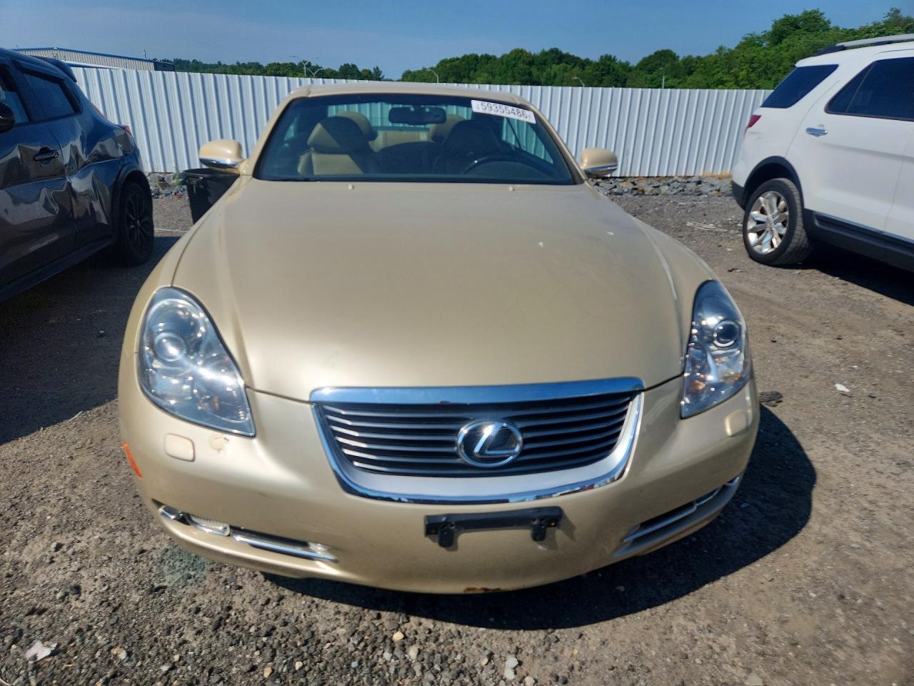 2006 Lexus Sc 430 Beige vin: JTHFN48YX69009546