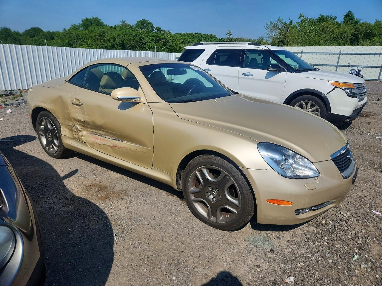 2006 Lexus Sc 430 Beige vin: JTHFN48YX69009546