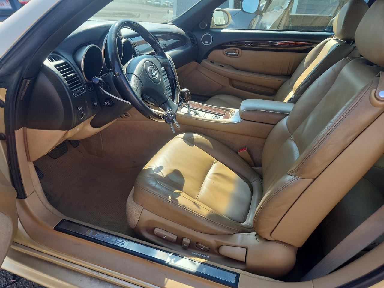 2006 Lexus Sc 430 Beige vin: JTHFN48YX69009546
