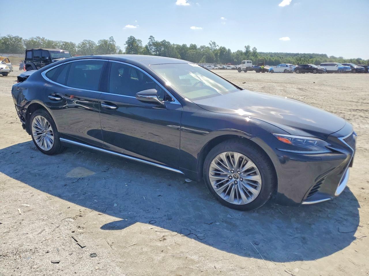 2020 Lexus Ls 500 Base Черный vin: JTHG5LFF2L5011018