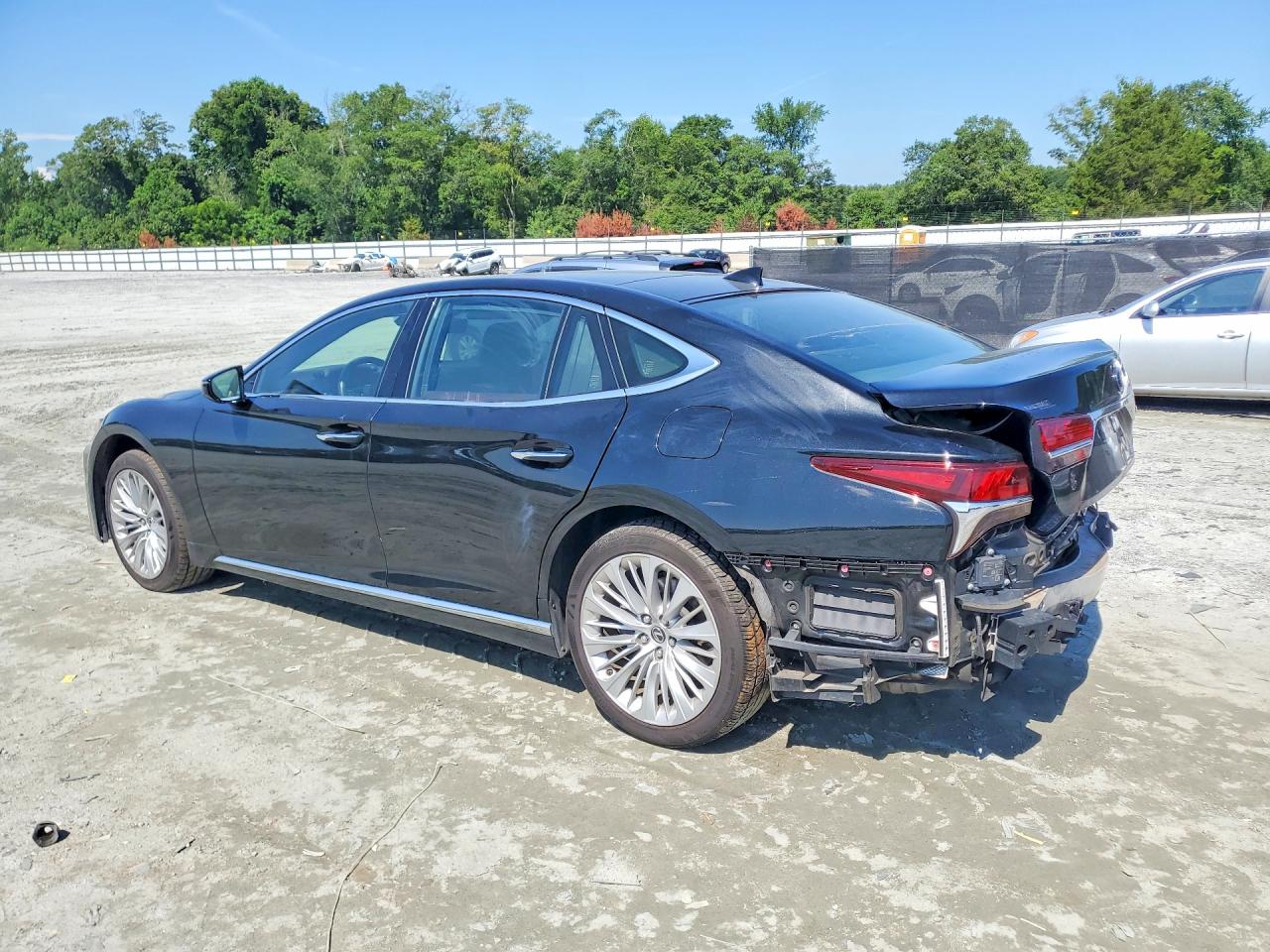 2020 Lexus Ls 500 Base Черный vin: JTHG5LFF2L5011018