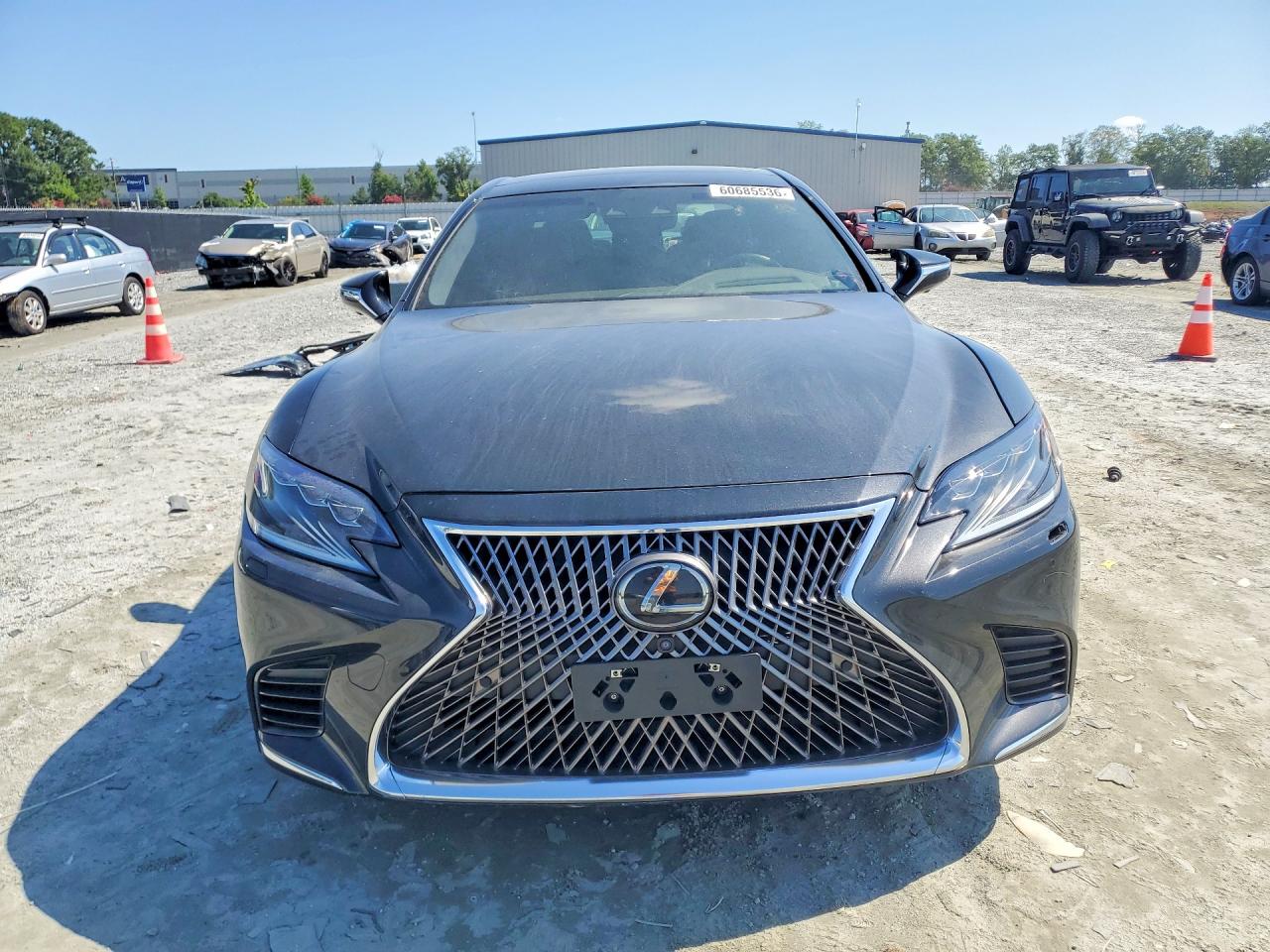 2020 Lexus Ls 500 Base Черный vin: JTHG5LFF2L5011018