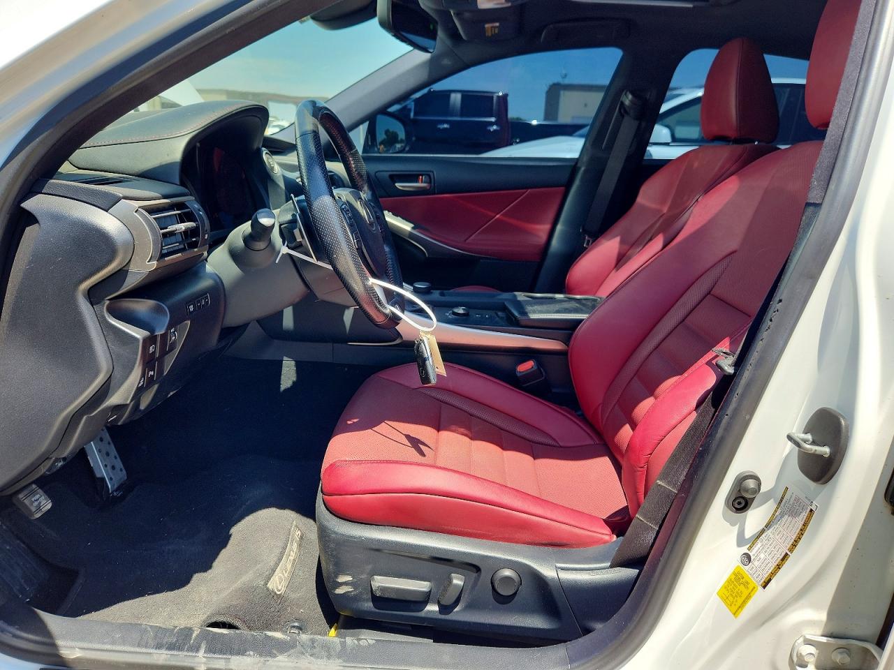 2020 Lexus Is 300 F Sport White vin: JTHGA1D2XL5103364