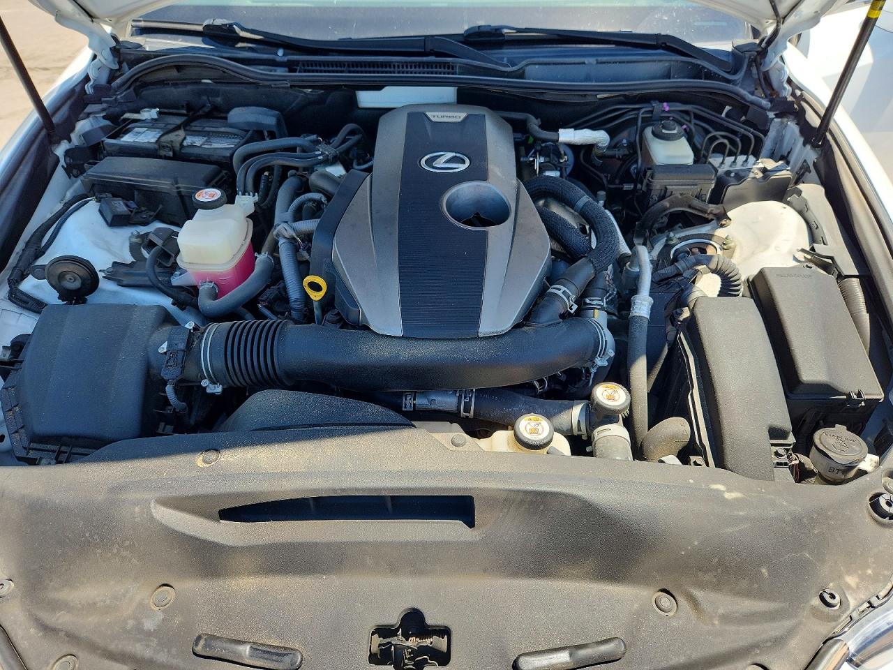 2020 Lexus Is 300 F Sport White vin: JTHGA1D2XL5103364