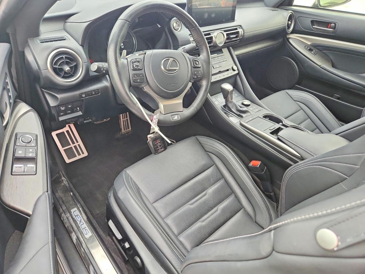 2023 Lexus Rc 300 F Sport Gray vin: JTHGA5BC6P5012519