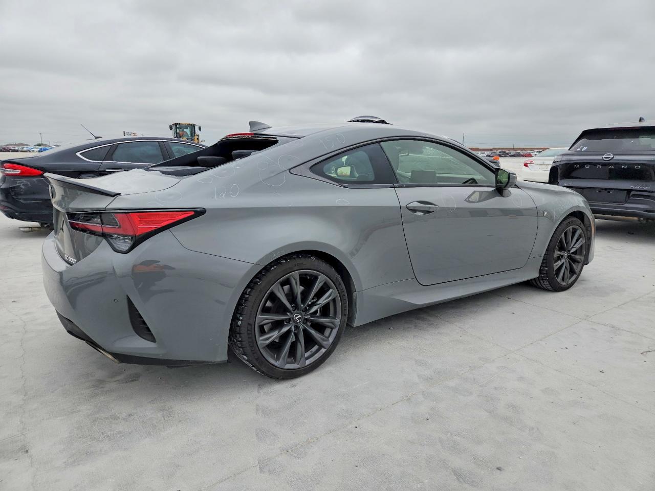 2023 Lexus Rc 300 F Sport Gray vin: JTHGA5BC6P5012519