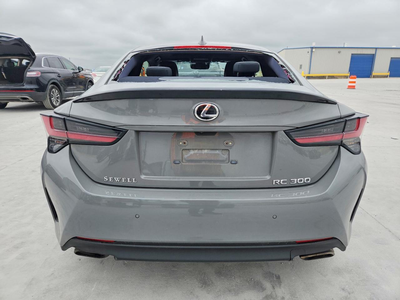 2023 Lexus Rc 300 F Sport Gray vin: JTHGA5BC6P5012519