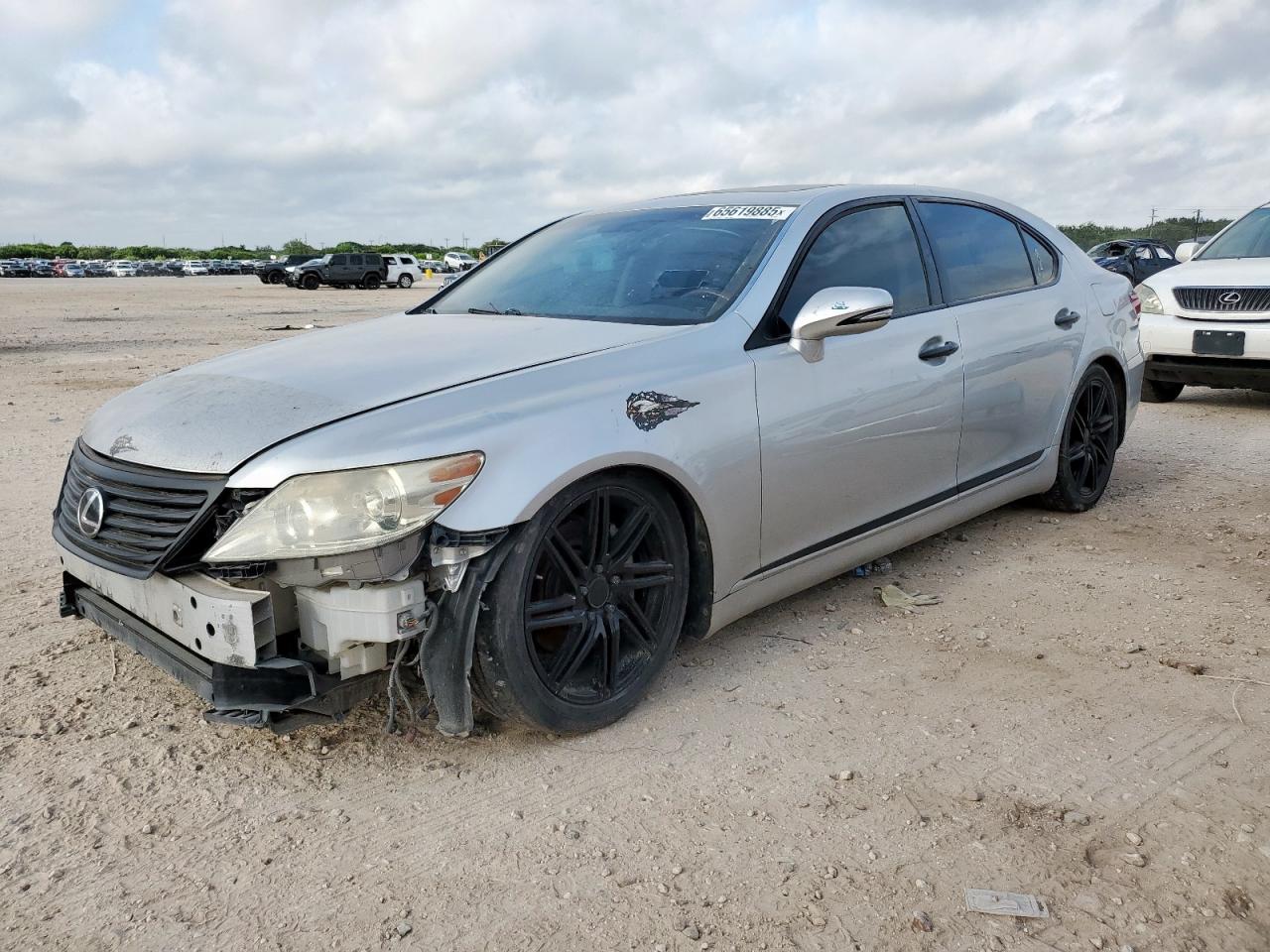 2010 Lexus Ls 460l Silver vin: JTHGL1EF3A5037300