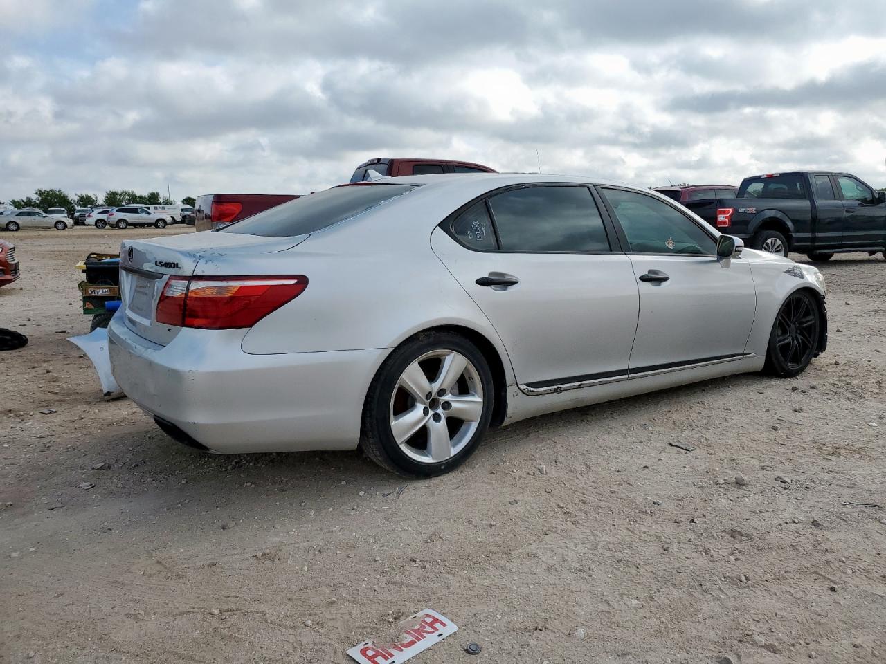 2010 Lexus Ls 460l Silver vin: JTHGL1EF3A5037300