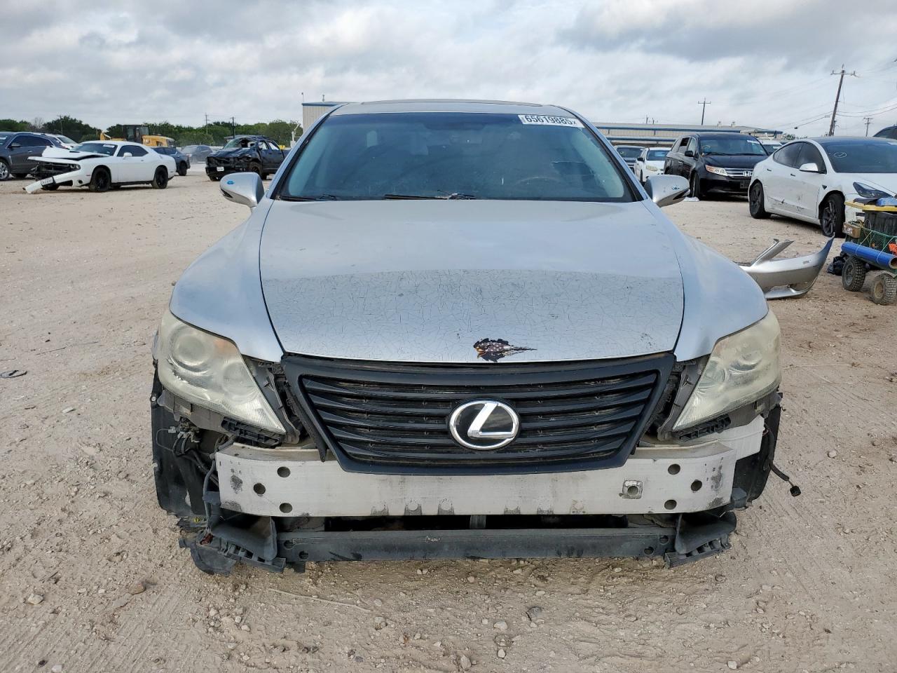 2010 Lexus Ls 460l Silver vin: JTHGL1EF3A5037300