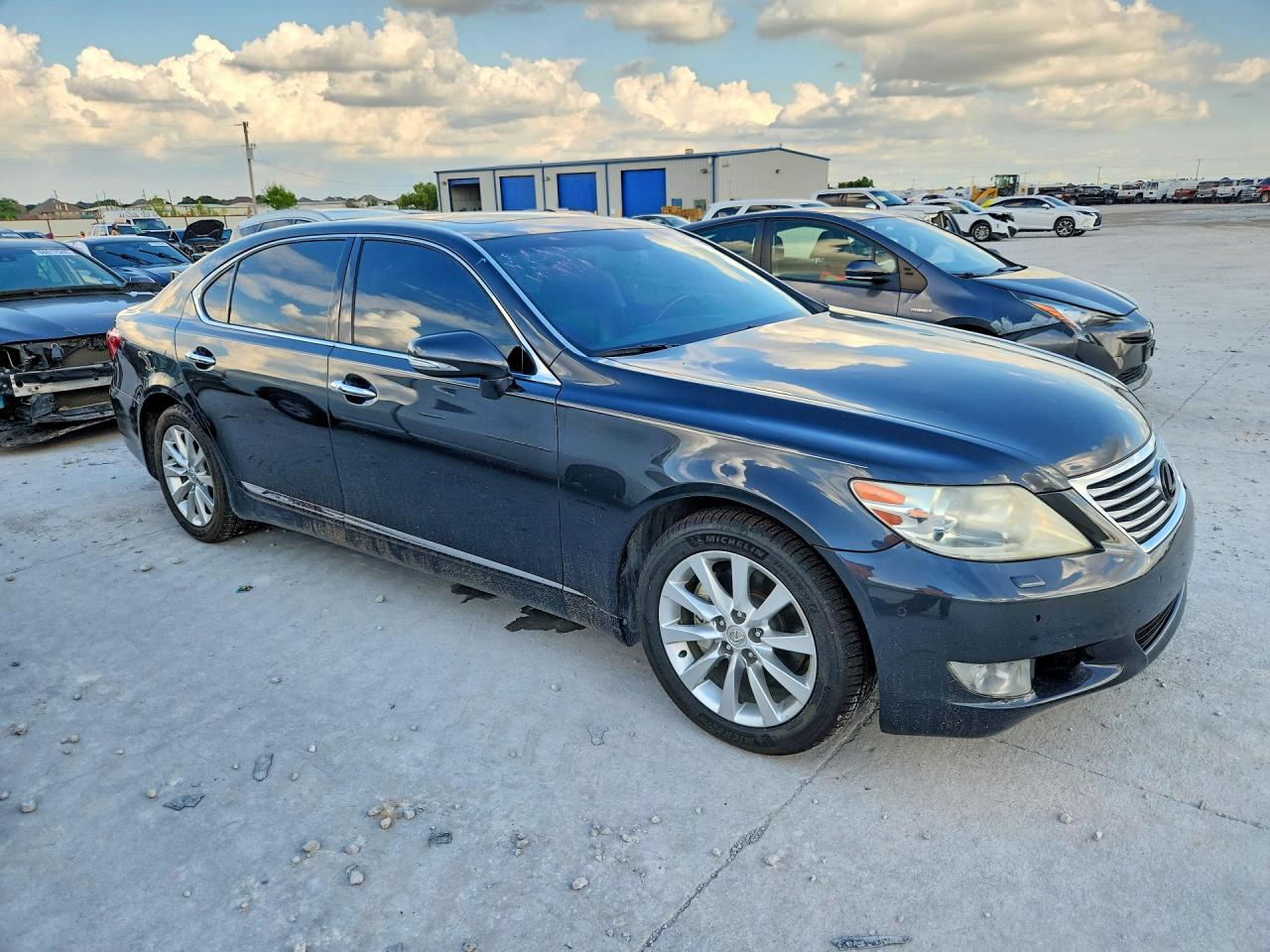 2010 Lexus Ls 460l Black vin: JTHGL1EF3A5041556