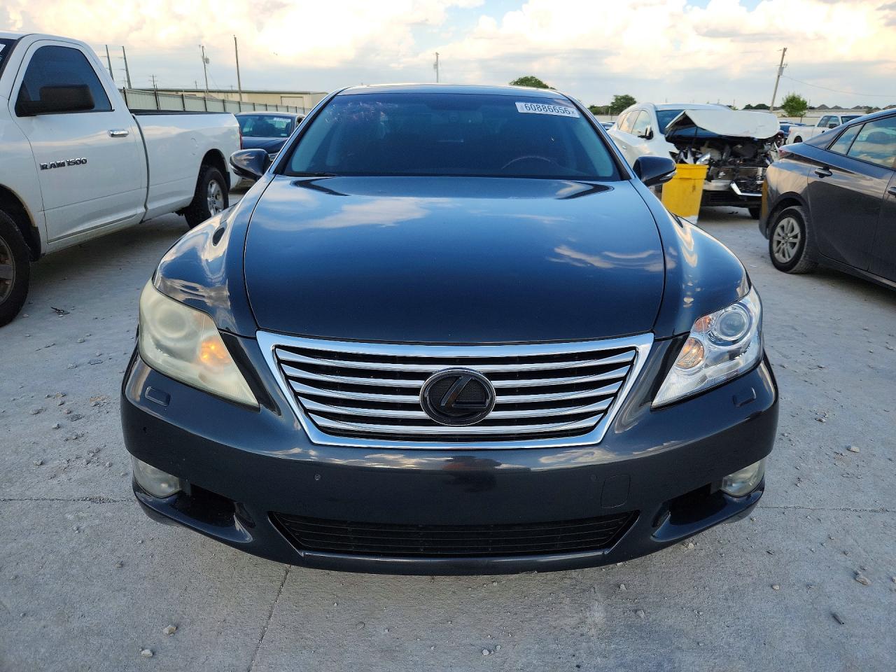 2010 Lexus Ls 460l Black vin: JTHGL1EF3A5041556