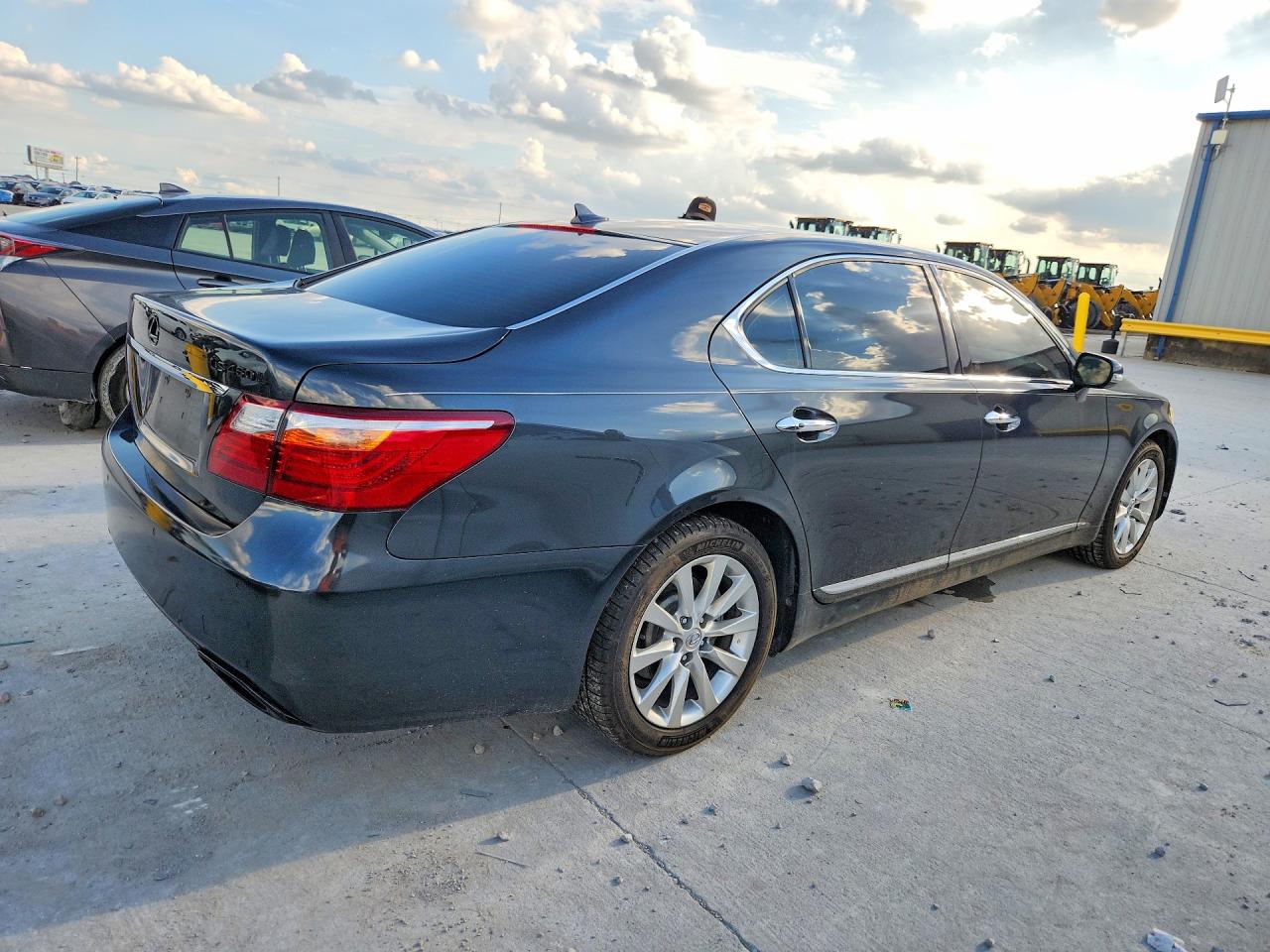2010 Lexus Ls 460l Black vin: JTHGL1EF3A5041556