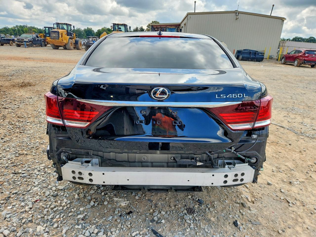 2015 Lexus Ls 460l Black vin: JTHGL1EF3F5055142