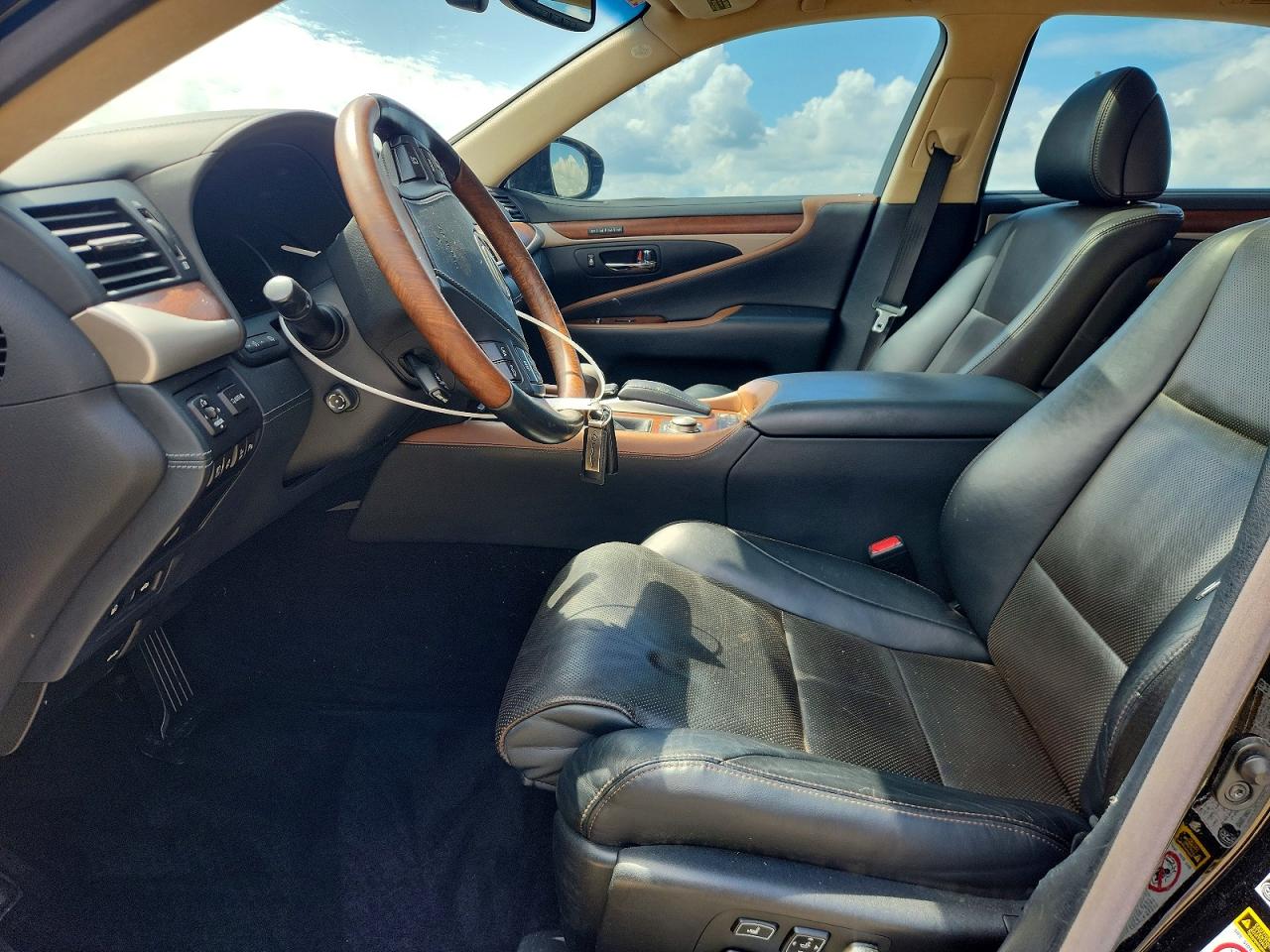 2015 Lexus Ls 460l Black vin: JTHGL1EF3F5055142