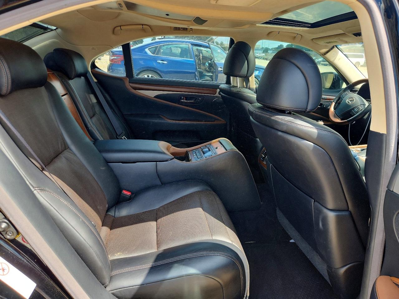 2015 Lexus Ls 460l Black vin: JTHGL1EF3F5055142