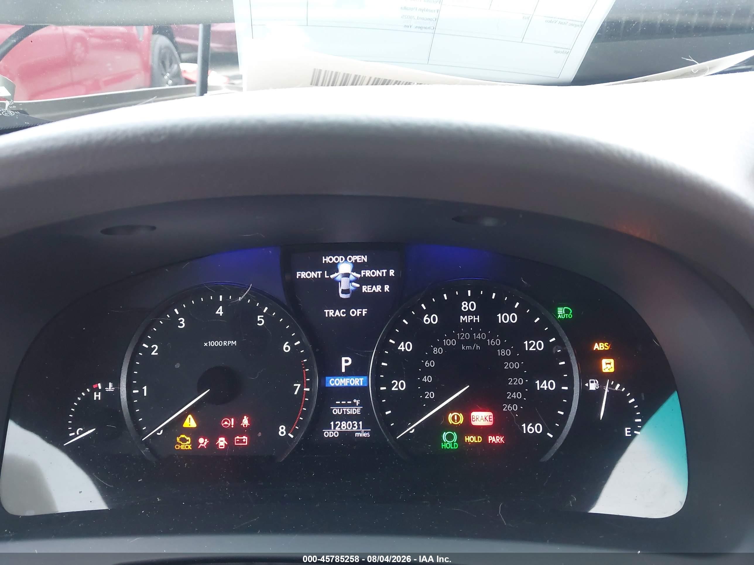 2013 Lexus Ls 460 L Champagne vin: JTHGL1EF4D5048374