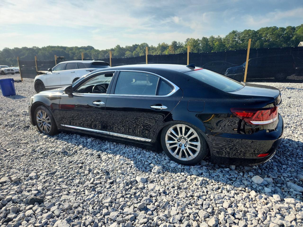 2017 Lexus Ls 460l Черный vin: JTHGL1EF8H5057567