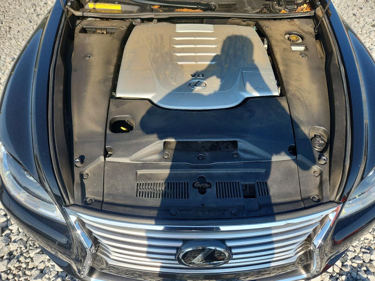 2017 Lexus Ls 460l Черный vin: JTHGL1EF8H5057567