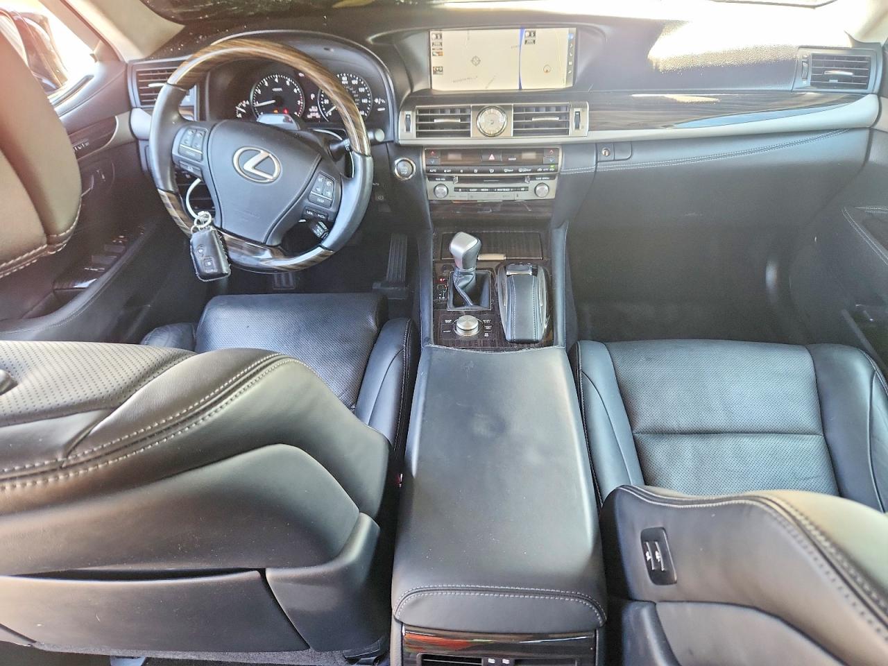 2017 Lexus Ls 460l Черный vin: JTHGL1EF8H5057567