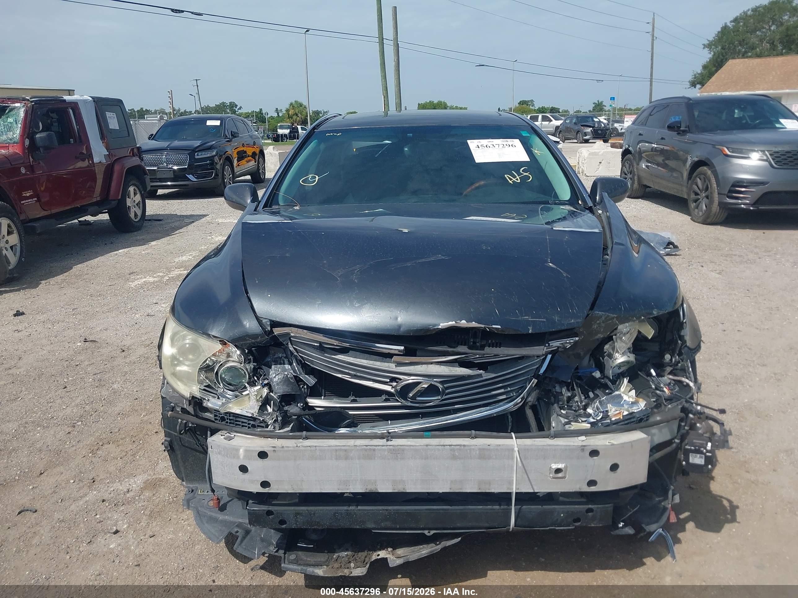 2007 Lexus Ls 460 L Gray vin: JTHGL46F075002075