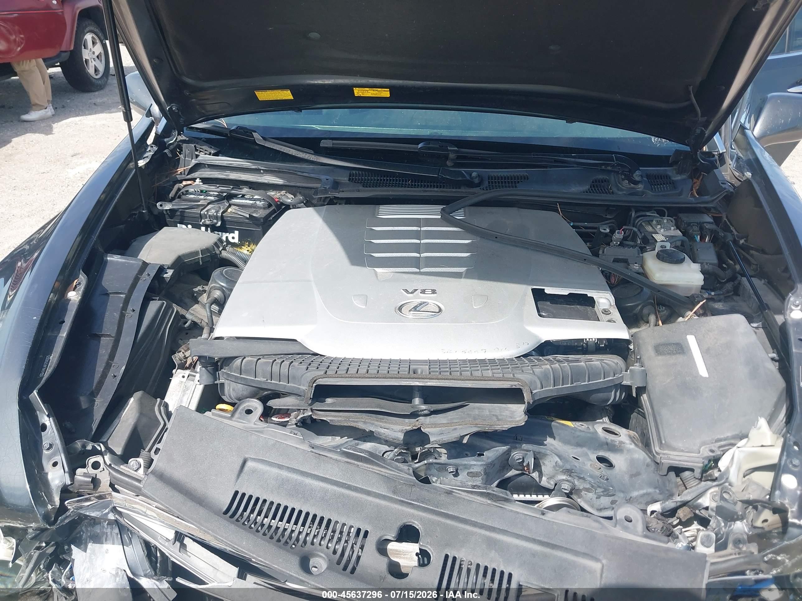 2007 Lexus Ls 460 L Gray vin: JTHGL46F075002075