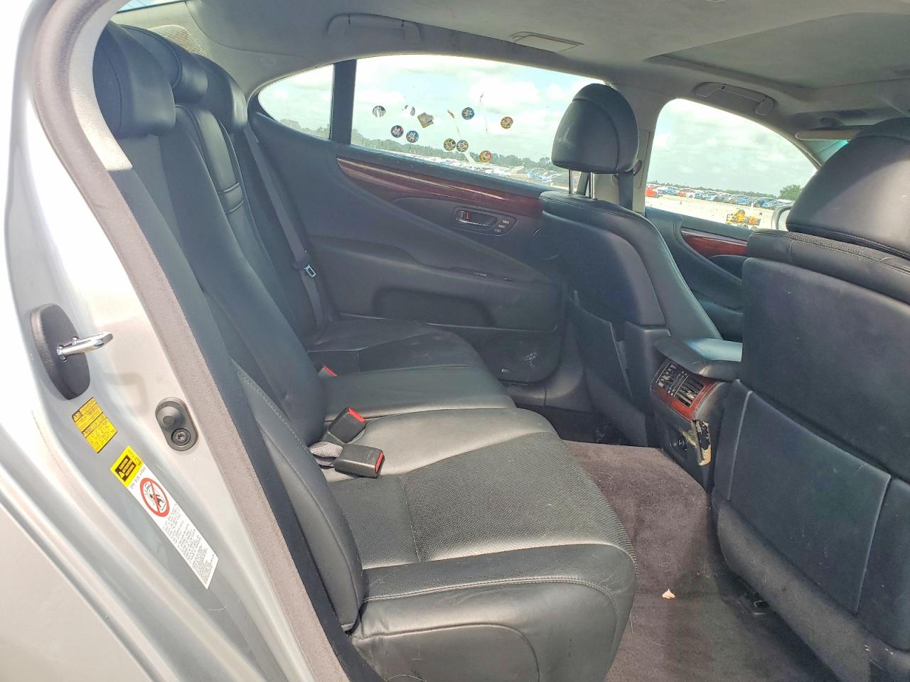 2007 Lexus Ls 460l Silver vin: JTHGL46F075009494