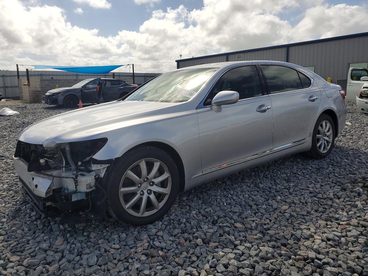 2007 Lexus Ls 460l Silver vin: JTHGL46F075009494