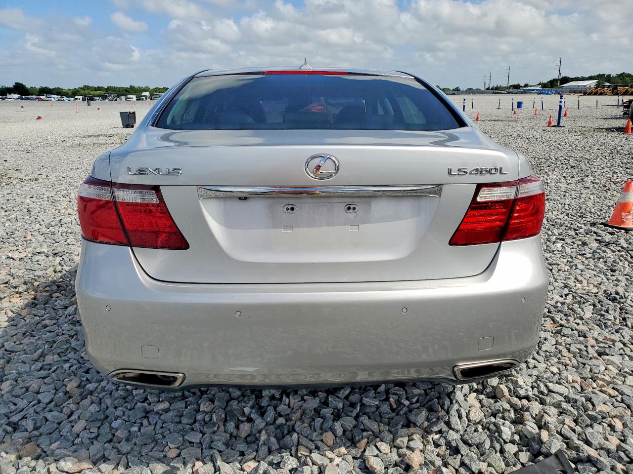 2007 Lexus Ls 460l Silver vin: JTHGL46F075009494