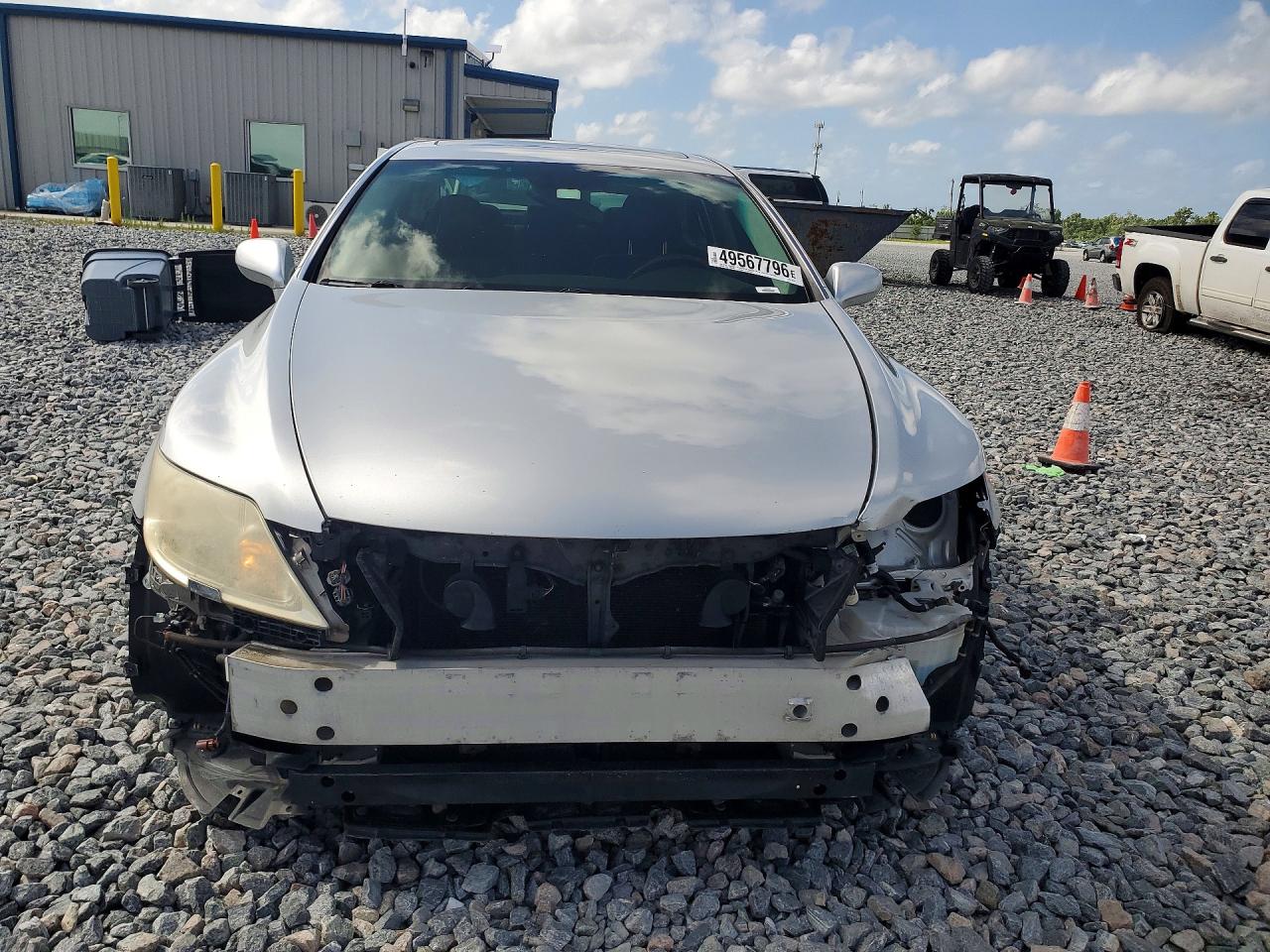 2007 Lexus Ls 460l Silver vin: JTHGL46F075009494
