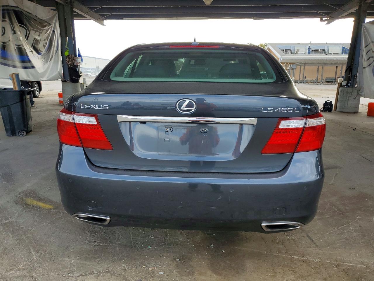 2009 Lexus Ls 460l Black vin: JTHGL46F095033538