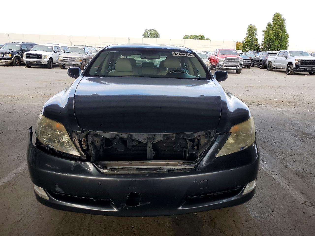 2009 Lexus Ls 460l Black vin: JTHGL46F095033538
