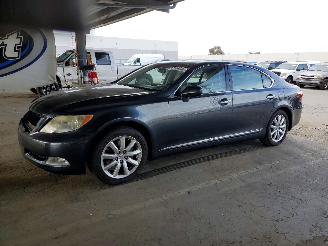 2009 Lexus Ls 460l Black vin: JTHGL46F095033538