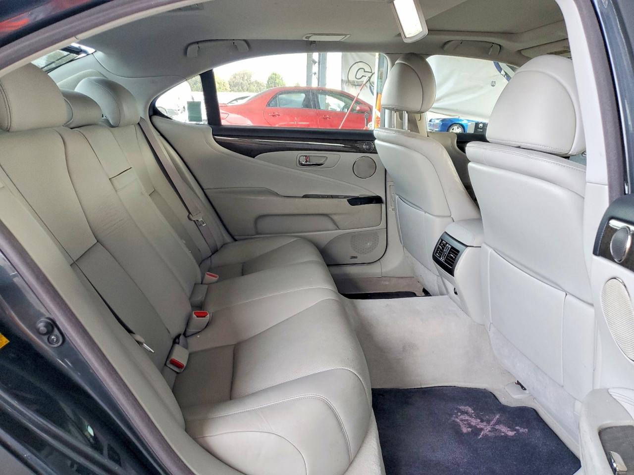 2009 Lexus Ls 460l Black vin: JTHGL46F095033538