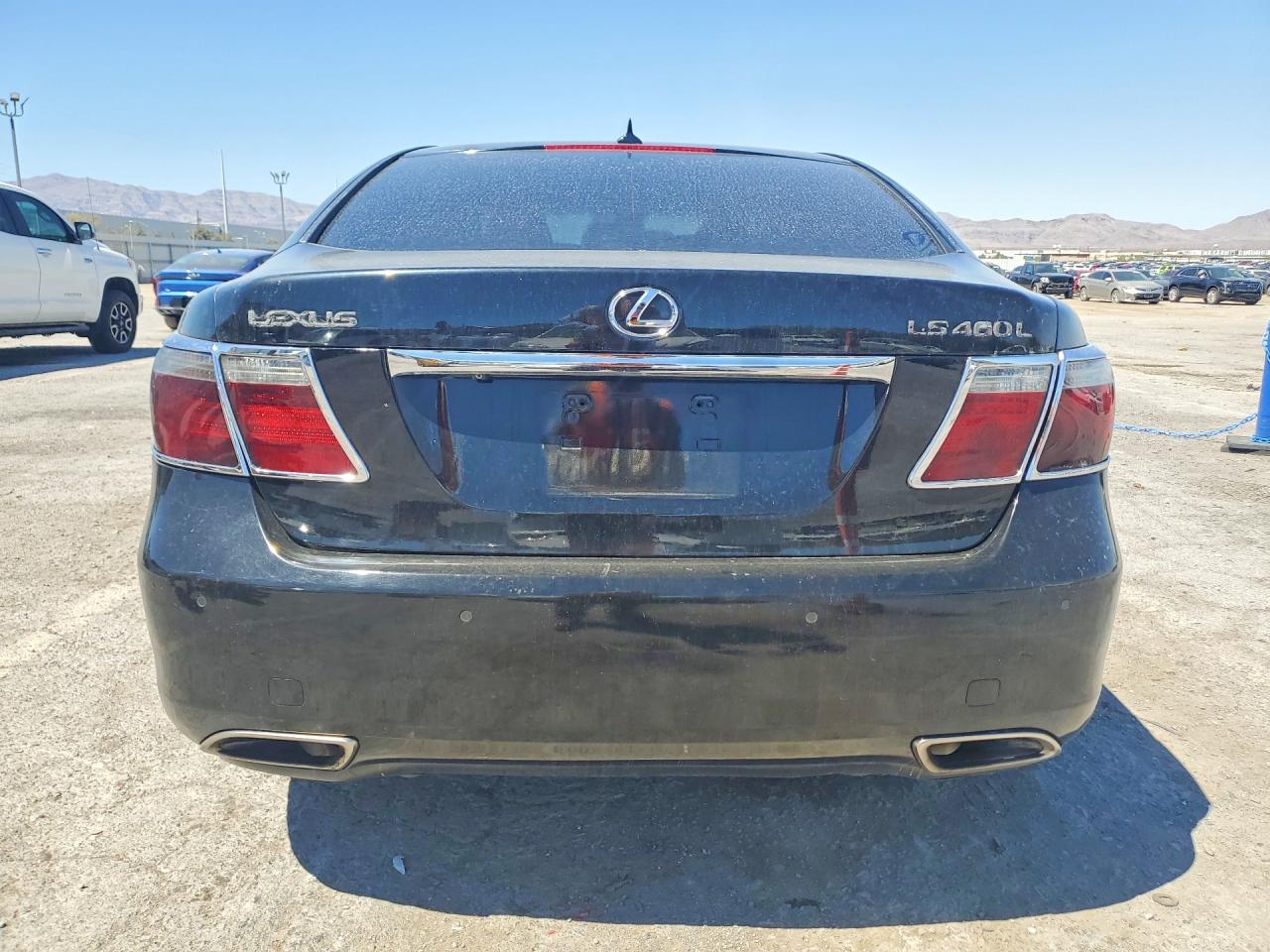 2007 Lexus Ls 460l Black vin: JTHGL46F175012744