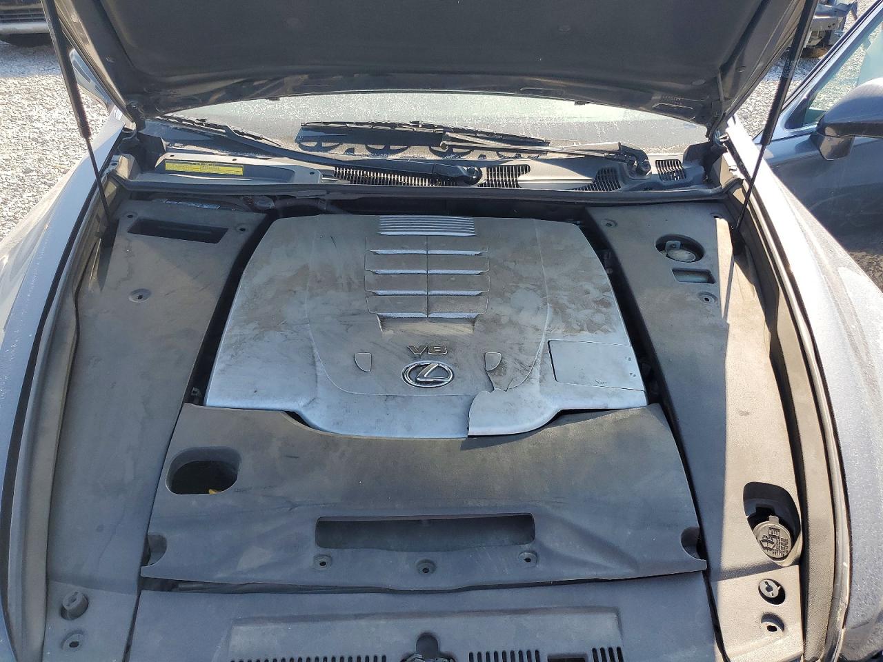 2008 Lexus Ls 460l Charcoal vin: JTHGL46F185028167