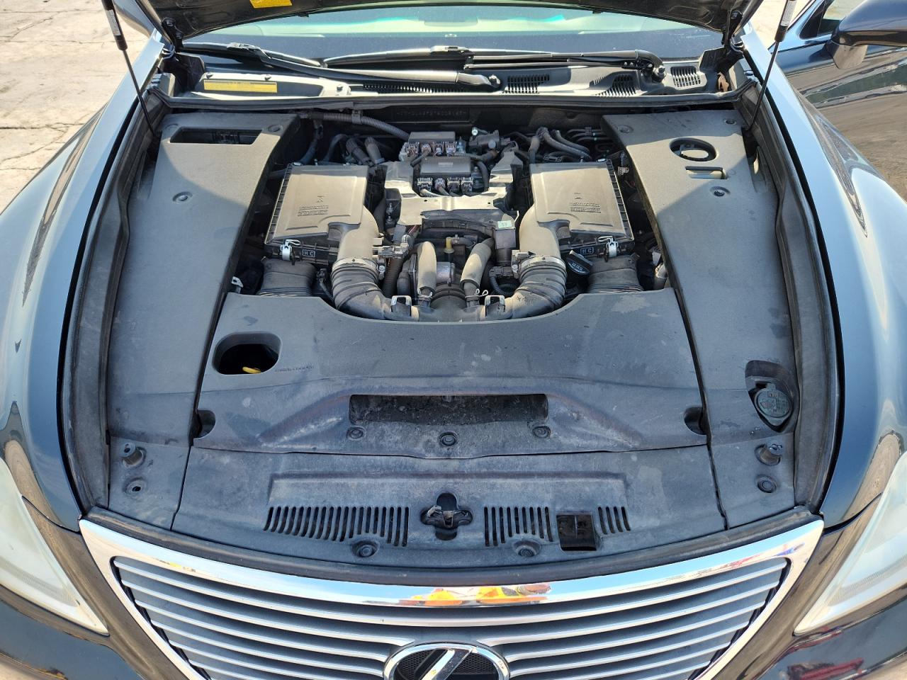 2007 Lexus Ls 460l Gray vin: JTHGL46F275005169