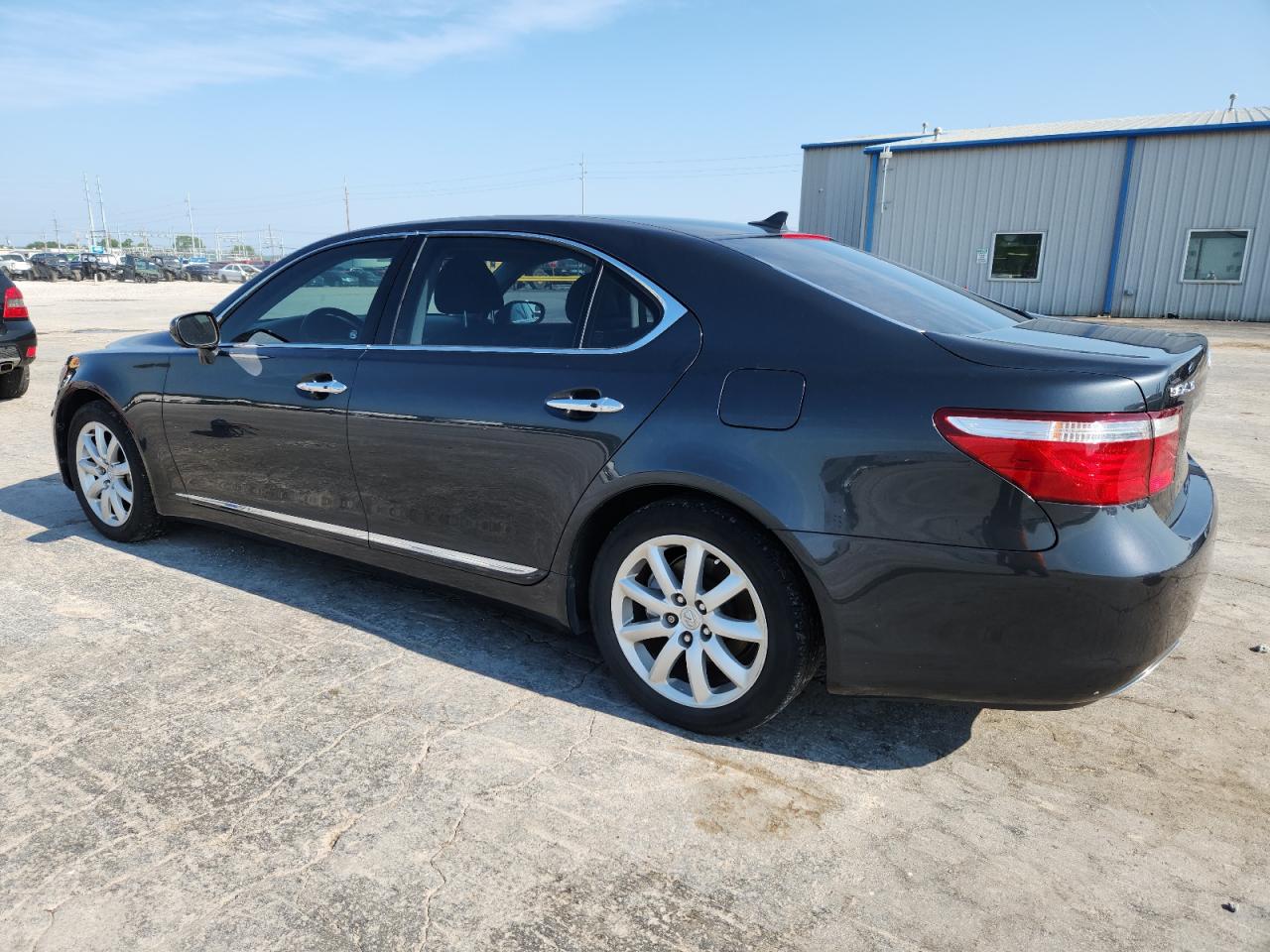 2007 Lexus Ls 460l Gray vin: JTHGL46F275005169