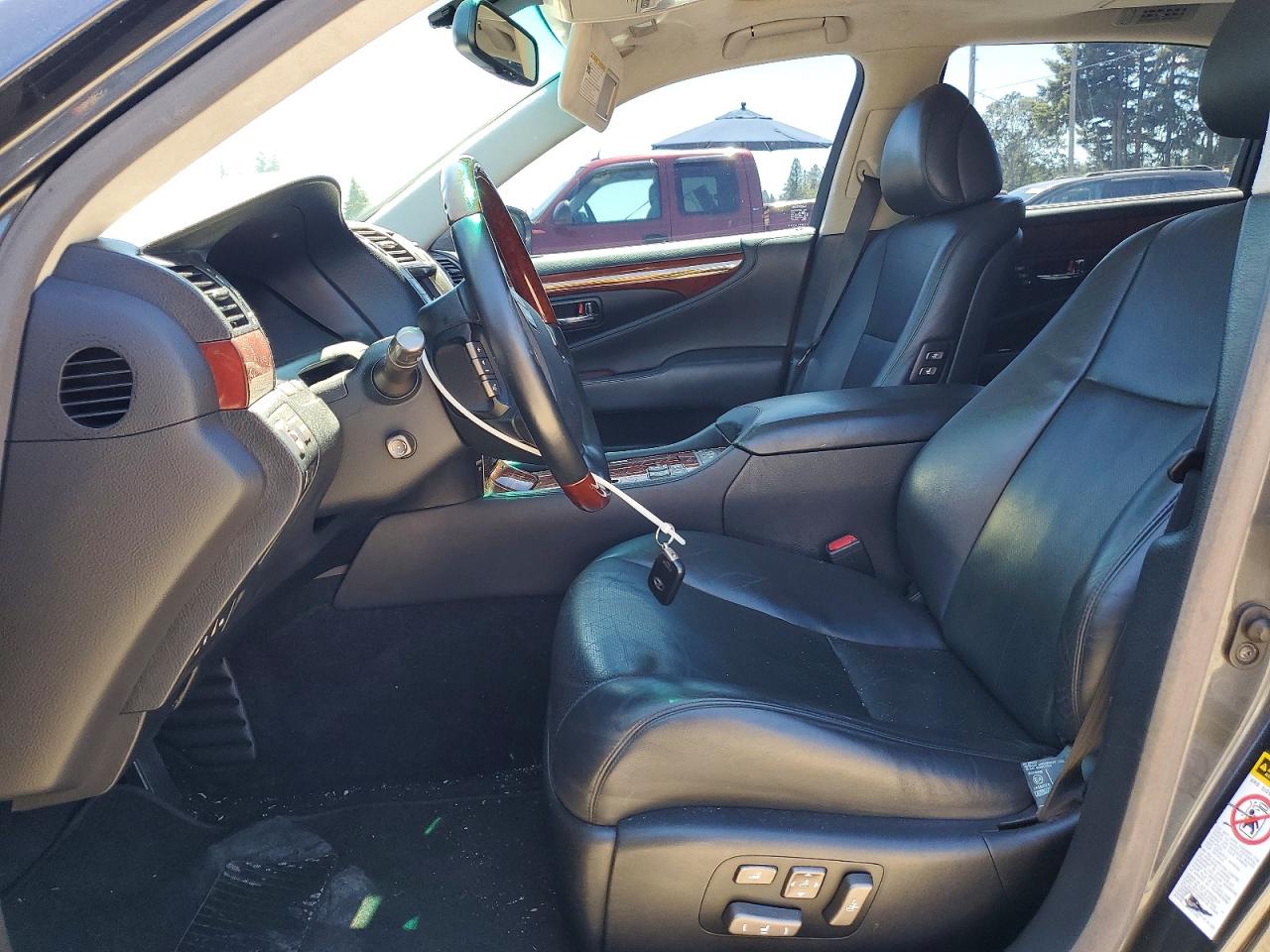 2007 Lexus Ls 460l Gray vin: JTHGL46F275017953