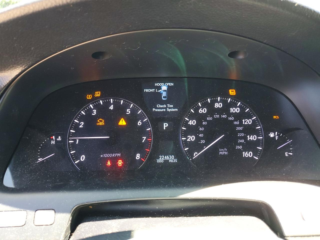 2007 Lexus Ls 460l Gray vin: JTHGL46F275017953