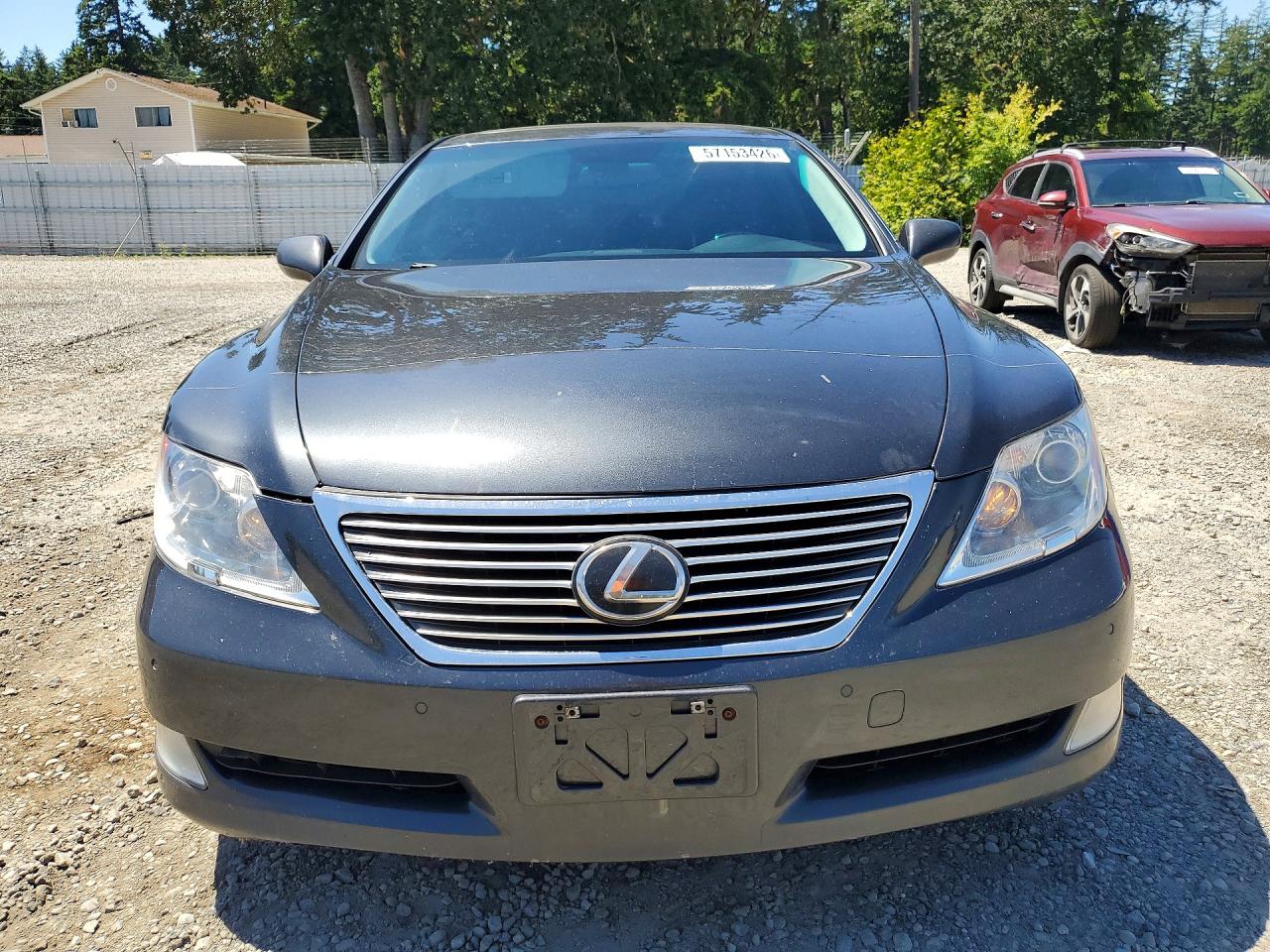 2007 Lexus Ls 460l Gray vin: JTHGL46F275017953