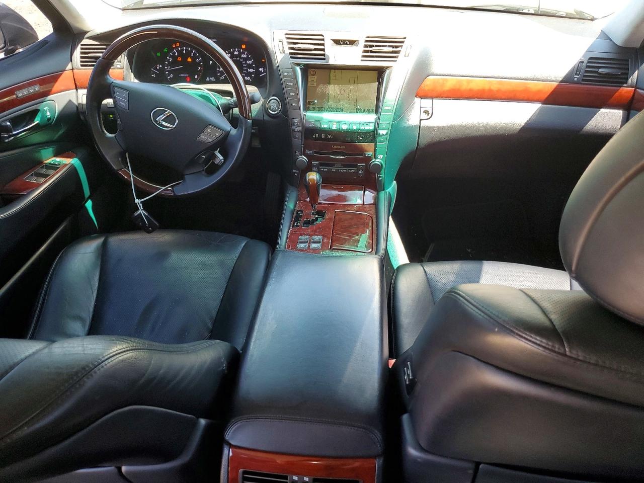 2007 Lexus Ls 460l Gray vin: JTHGL46F275017953