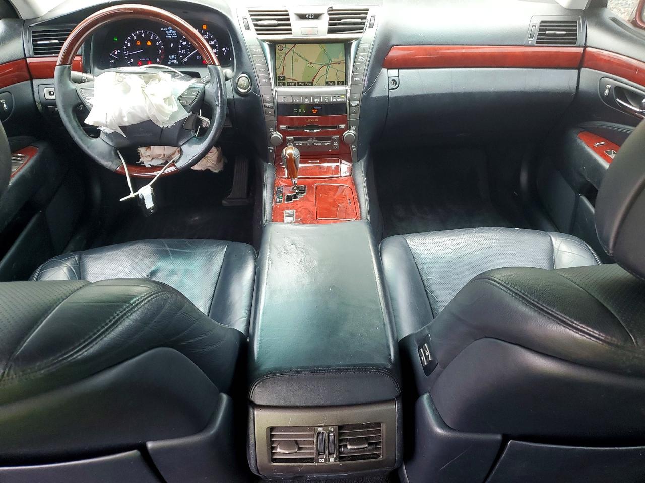 2008 Lexus Ls 460l Red vin: JTHGL46F385022337
